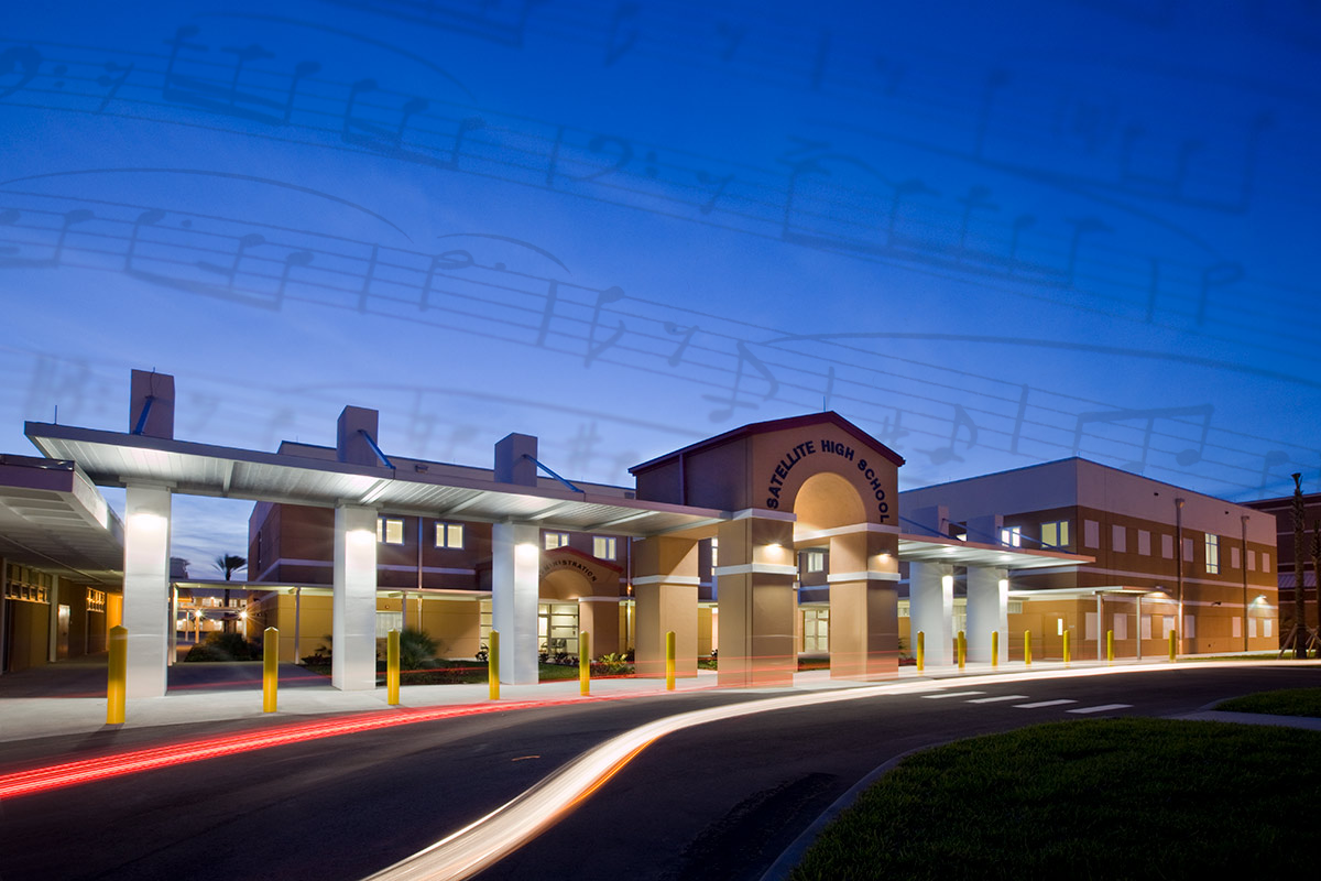 Performing Arts Center at Satellite Beach High School in Satellite Beach, Florida